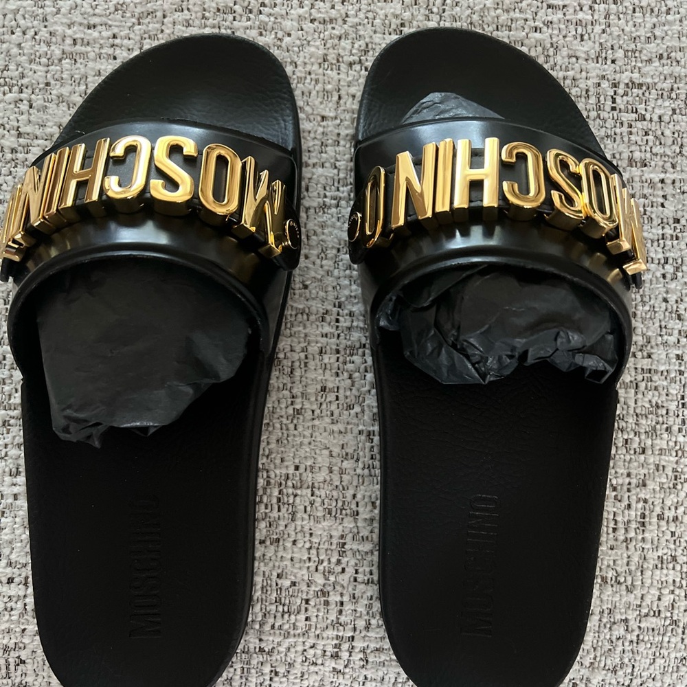 Moschino women’s slides